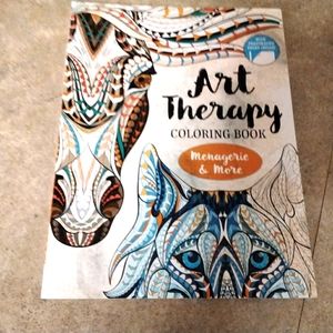 ART THERAPY COLORING BOOK